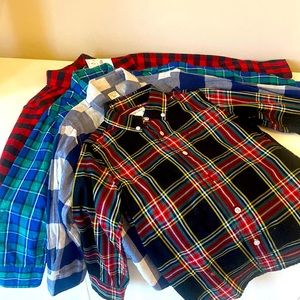 J.Crew Crewcuts- Set of four shirts